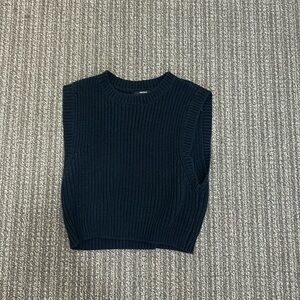 Black Sweater Vest, Forever 21, Women’s Size Small